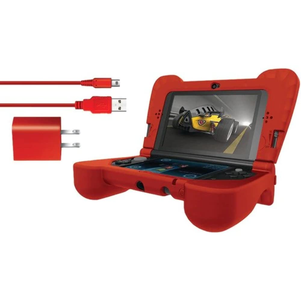 Dg3Dsxl-2275 Kit Power com Protetor em Silicone Para Nintendo New